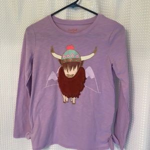 NWOT Cat & Jack Bearded Yak T-Shirt